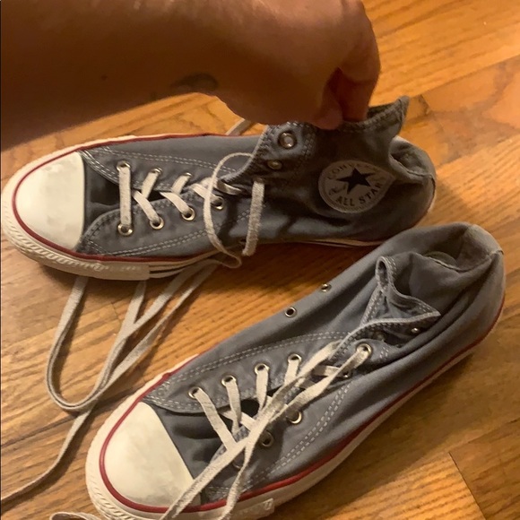 converse high tops old school